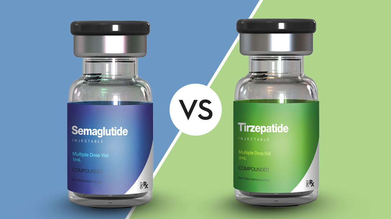 Semaglutide vs tirzepatide weight loss